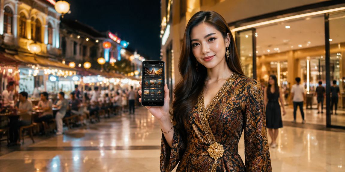 Aplikasi kasino di Ipoh dengan reka bentuk batik Malaysia yang cantik
